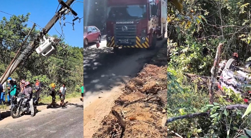 Urgente: motorista morre em grave acidente na avenida do Turismo