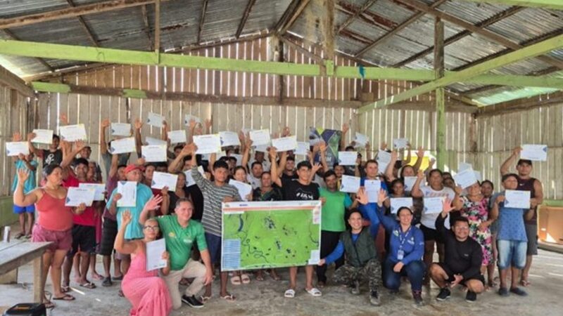 Em Maraã, Idam apoia a pesca manejada do pirarucu com curso e assistência técnica