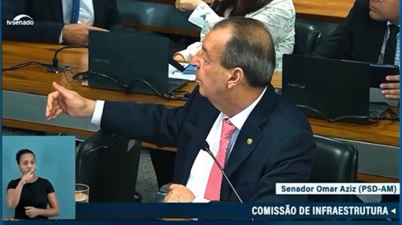 Omar Aziz defende extrativismo mineral legalizado e cobra alternativas para famílias ribeirinhas