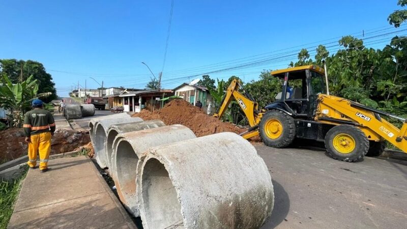 Prefeitura de Itacoatiara informa interdição temporária da avenida Dom Jorge Marskell para obras emergenciais de drenagem