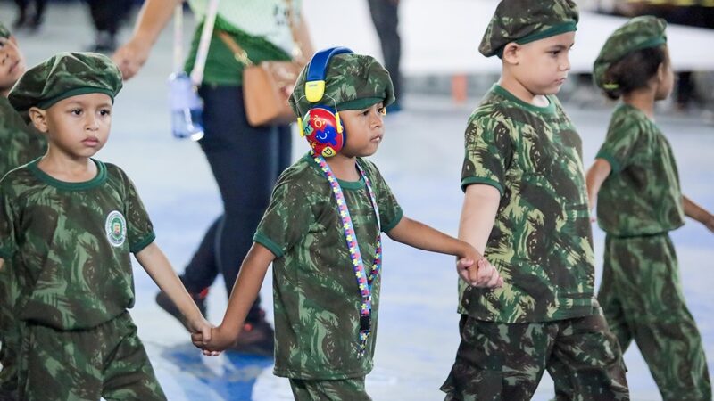 Prefeitura de Coari realiza desfiles cívicos com ação pioneira de inclusão para alunos com autismo