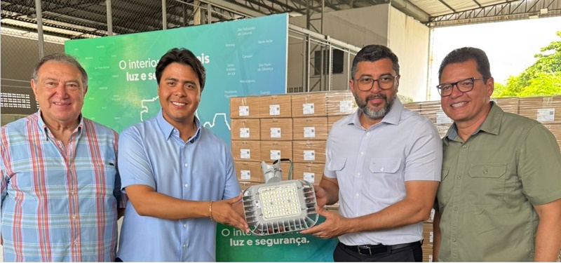Vice-prefeito de Coari participa de agenda do programa Ilumina+ Amazonas em Manaus