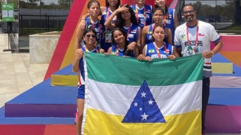 Tefé faz história e conquista vice-campeonato nacional no basquete feminino juvenil