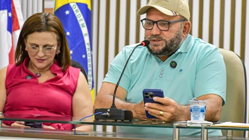 Prefeito Nicson Marreira esteve presente na sessão ordinária da Câmara Municipal de Tefé