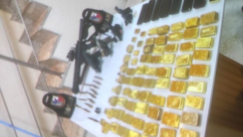 Rocam apreende R$ 30 milhões em ouro e prende três policiais em operação no Parque 10 em Manaus
