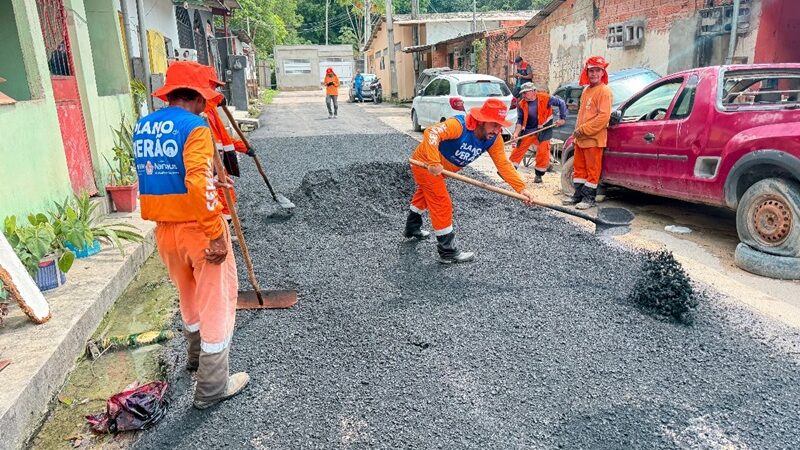‘Plano de Verão’ da Prefeitura de Manaus contempla novas ruas no Riacho Doce