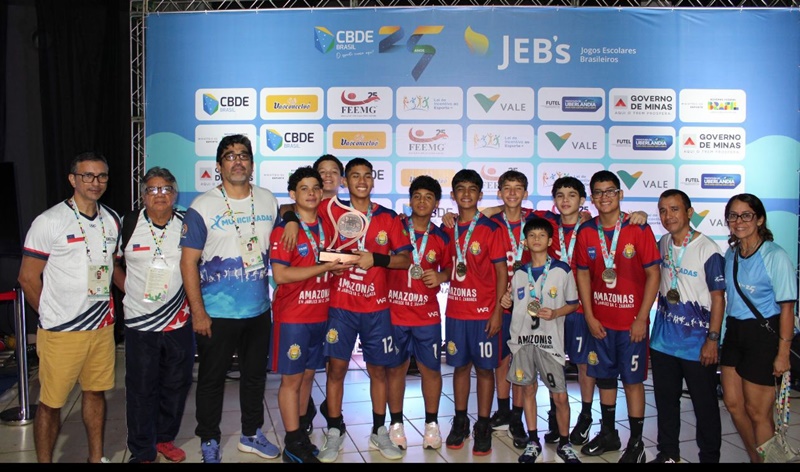 Estudantes da prefeitura representam Manaus nos Jogos Escolares Brasileiros em Uberlândia