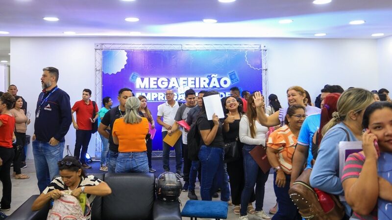 Prefeitura de Manaus realiza ‘2º Megafeirão de Empregabilidade’ em comemoração aos 50 anos do Sine