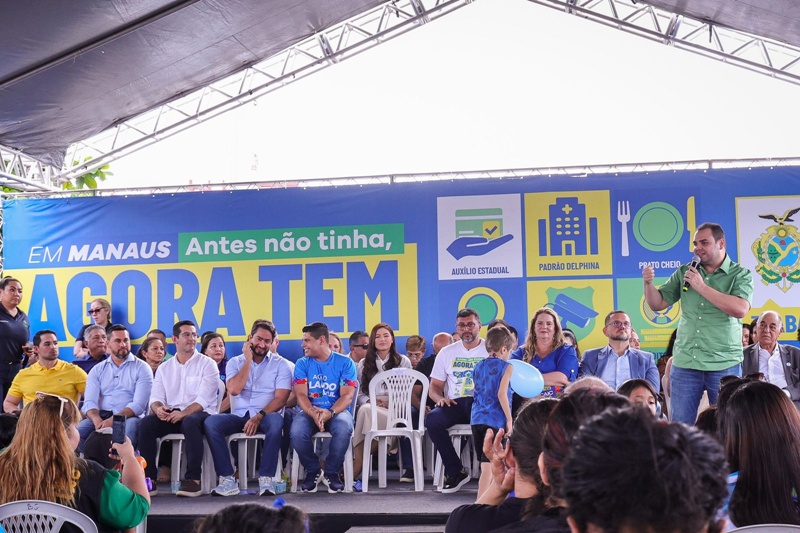 Presidente Roberto Cidade comemora inauguração de mais um centro especializado para crianças com TEA (CAIC TEA), na zona Norte