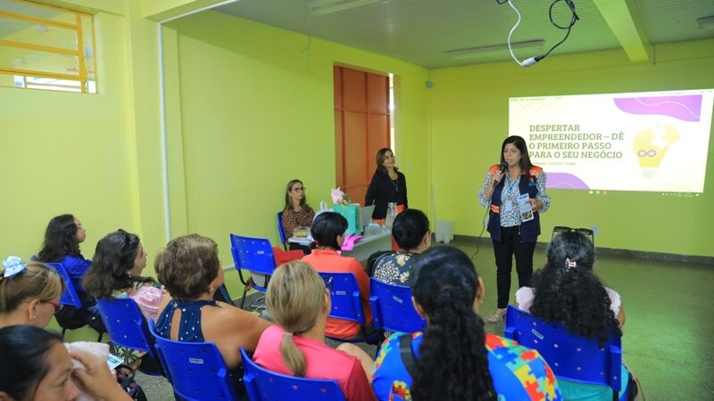 Prefeitura de Manaus promove palestras de empreendedorismo e geração de renda