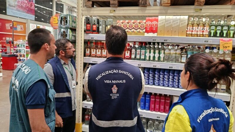 Operação ‘Zero Metanol’ chega a 28 estabelecimentos fiscalizados pela Prefeitura de Manaus