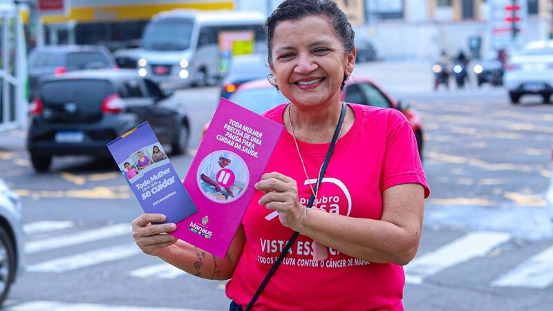 Prefeitura intensifica ações de prevenção do câncer de mama no ‘Outubro Rosa’