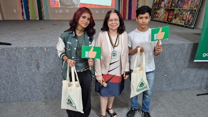 Parceria entre Prefeitura de Manaus e Suframa leva conhecimento sobre a ZFM a estudantes de Cime da zona Leste
