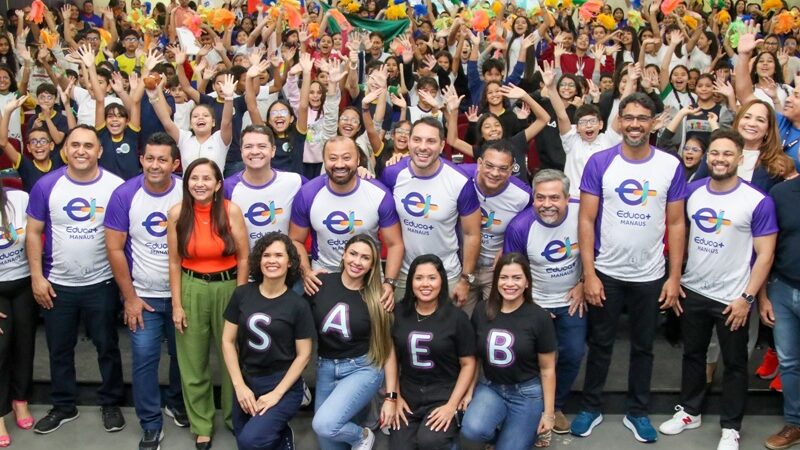 Prefeitura de Manaus inicia ‘Viradão Saeb’ e aulas dinâmicas de Matemática e Língua Portuguesa com alunos do 5° ano