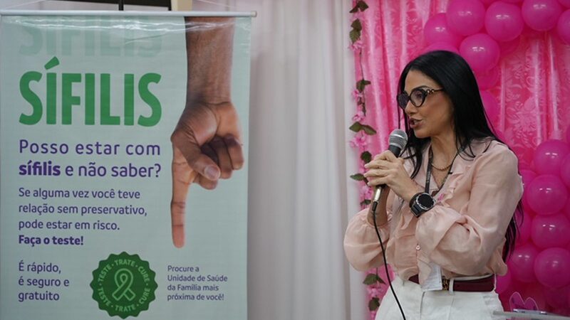 Diagnóstico precoce e cuidados preventivos são destaques nas campanhas da prefeitura de combate à sífilis e ao câncer de mama