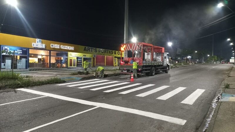 Prefeitura de Manaus intensifica sinalização e reforça segurança viária em todas as zonas da cidade