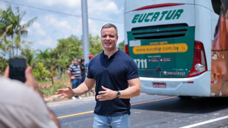 Rodrigo Sá participa de entrega da primeira etapa modernizada da AM-010