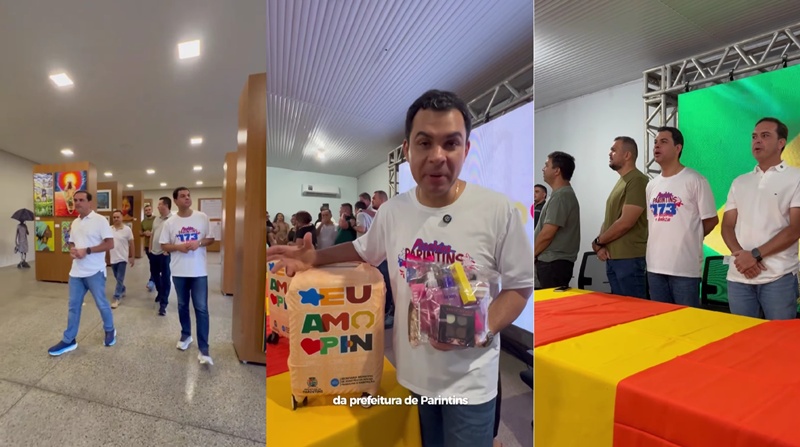 Saullo Vianna participa de ação de empregabilidade da Prefeitura e prestigia final do campeonato de futebol de Parintins