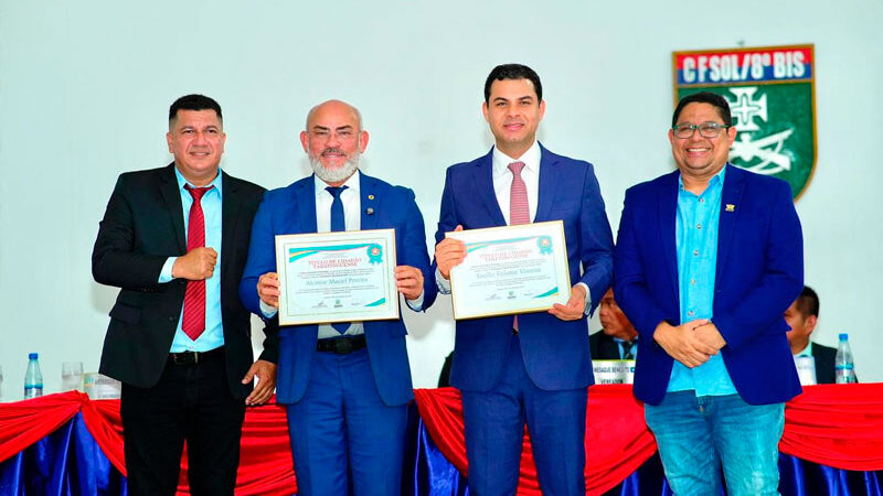 Saullo Vianna faz agenda intensa em Benjamin Constante e recebe o título Cidadão Tabatinguense  