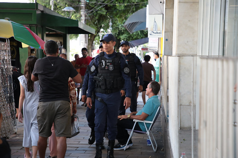 Prefeitura de Manaus reforça segurança no Centro com operação ‘Boas-Festas’
