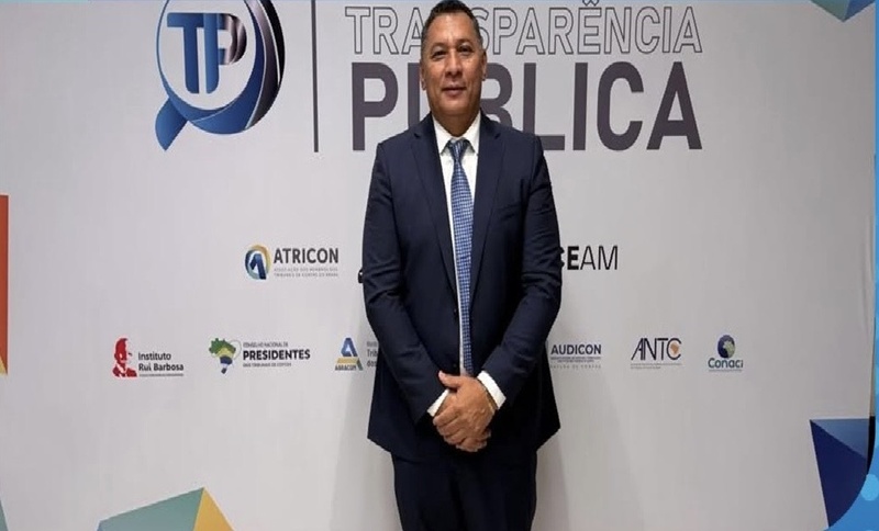 Prefeito Vanilso Monteiro representa Japurá em premiação nacional e consolida município entre os mais transparentes do Amazonas