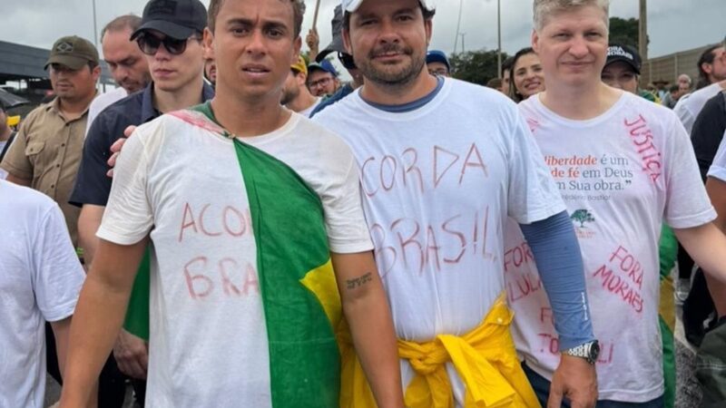 Capitão Alberto Neto une-se a Nikolas Ferreira em caminhada histórica “Acorda Brasil”