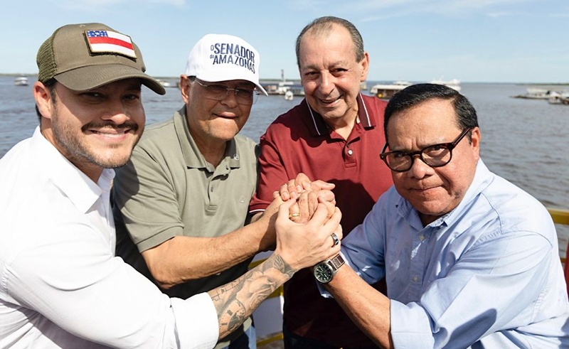 Omar Aziz cumpre agenda em Coari com entregas, investimentos e foco em infraestrutura e educação