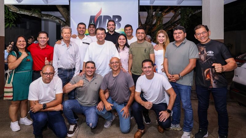MDB chega fortalecido e renovado para as eleições de 2026 no Amazonas