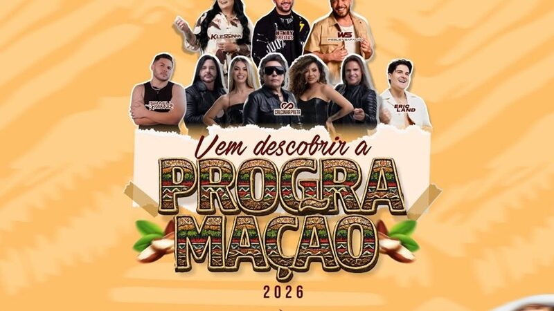 Prefeitura de Tefé anuncia grandes atrações da XXIII Festa da Castanha 2026