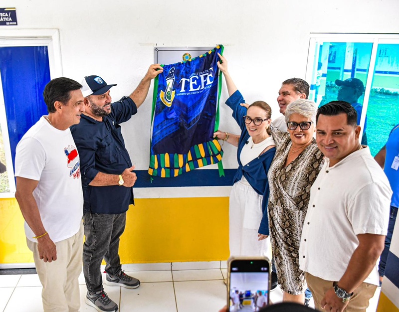 Prefeito Nicson Marreira recebe autoridades federais e inaugura creche rural durante agenda voltada à educação e desenvolvimento em Tefé