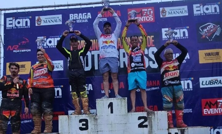 Elan Alencar apoia 2ª etapa do Campeonato Amazonense de Motocross 2026