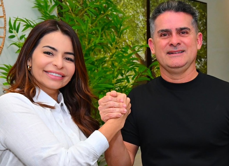 Vivi Lira reafirma apoio a David Almeida e destaca sua ascensão política no Amazonas!