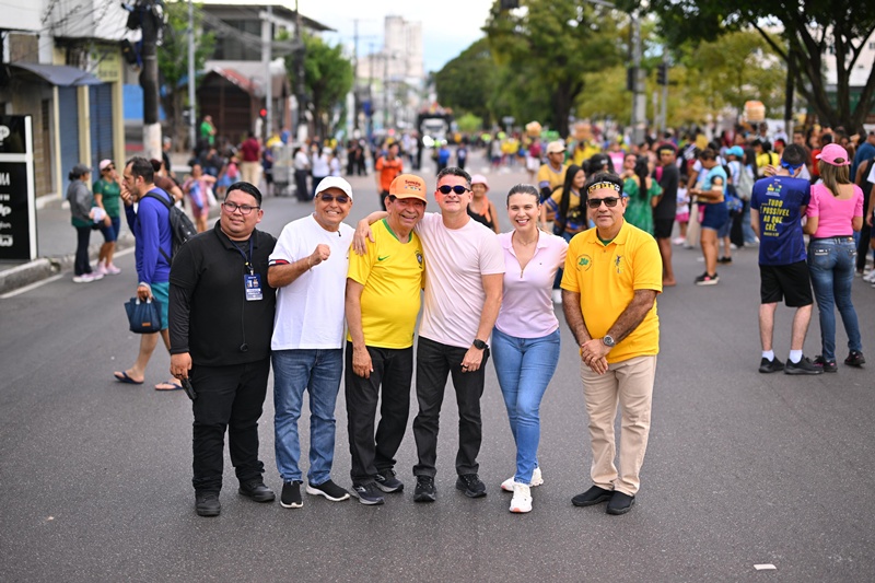 David Almeida participa da 32ª Marcha para Jesus e renova propósito de fé pelas famílias amazonenses